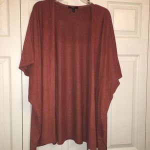 NEW SUEDE KIMONO